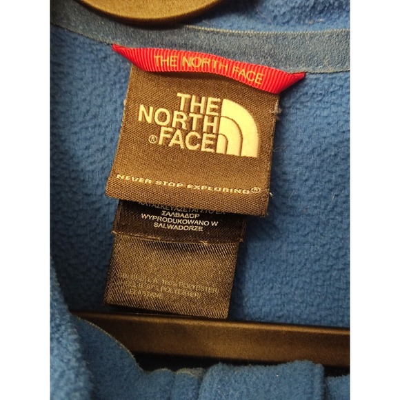 Men's THE NORTH FACE Flashdry Fleece Zipped Pullover Top Jacket Size Large - Picture 4 of 6